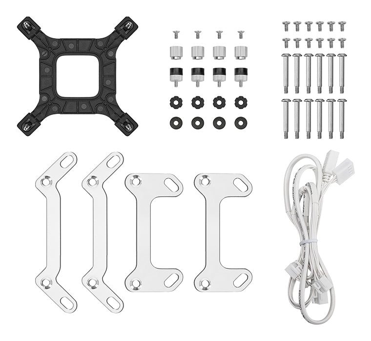 DeepCool LM360 WH Processor Liquid cooling kit 12 cm White 1 pc(s)