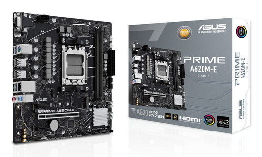 ASUS PRIME A620M-E-CSM AMD A620 Socket AM5 micro ATX Motherboard