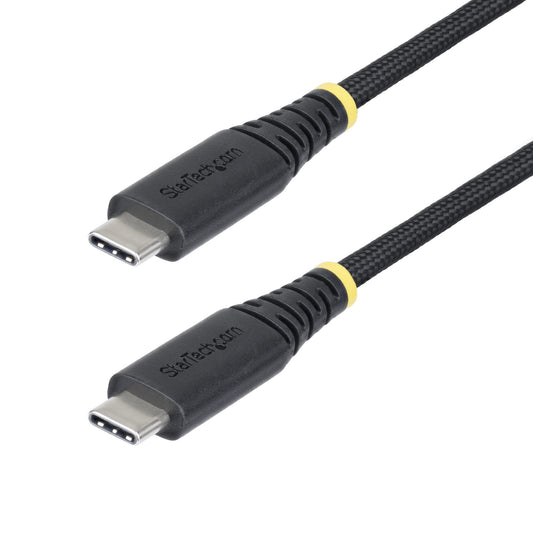 StarTech.com 6ft (2m) USB-C Charging Cable, Durable and Ultra-Flexible, 240W (5A) PD