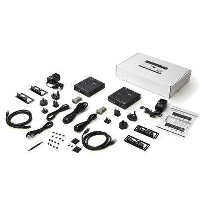 StarTech.com HDMI KVM Extender over IP Network - 4K 30Hz HDMI 2.0 and USB over IP KVM Switch