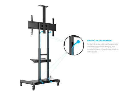 MULTIBRACKETS M Public Floorstand Basic 180 incl shelf & camera holder Mount