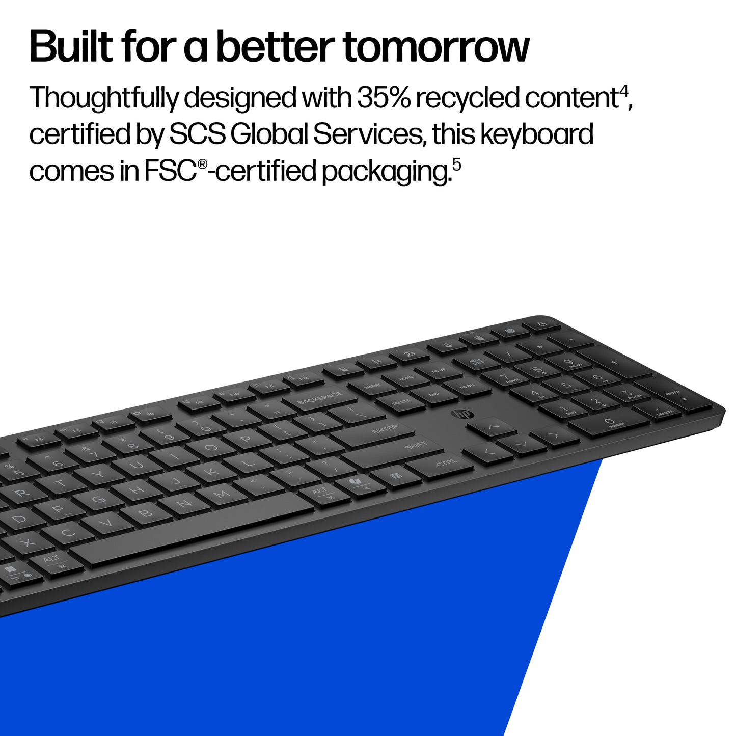 HP 495K Multi-Device Dual-Mode Wireless Keyboard