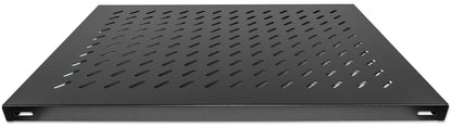 Intellinet 19" Fixed Shelf, 1U, 800mm Depth, Heavy-Duty, Max 100kg, Black Rack