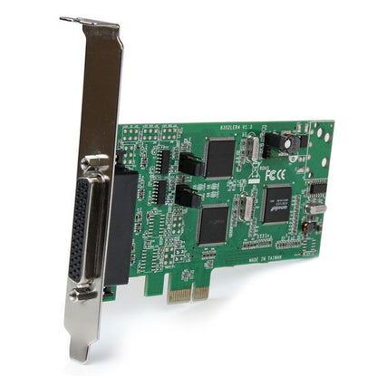 StarTech.com 4 Port PCI Express PCIe Serial Combo Card - 2 x RS232 2 x RS422 / RS485 Hub
