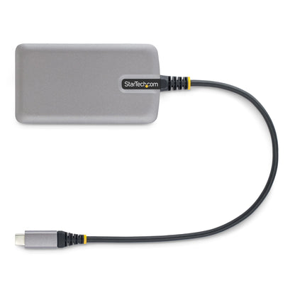 StarTech.com 3-Port Hub Ethernet USB-C Docking Station
