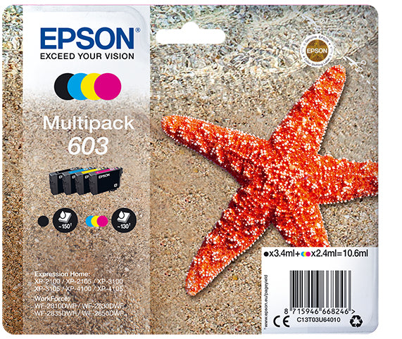 Epson C13T03U64010/603 Ink Cartridge (Epson XP 2100)