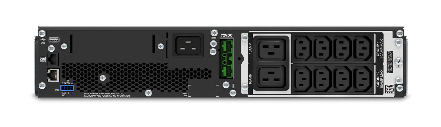 APC Smart-UPS 2200VA Online Rackmount UPS (00RMXLI)