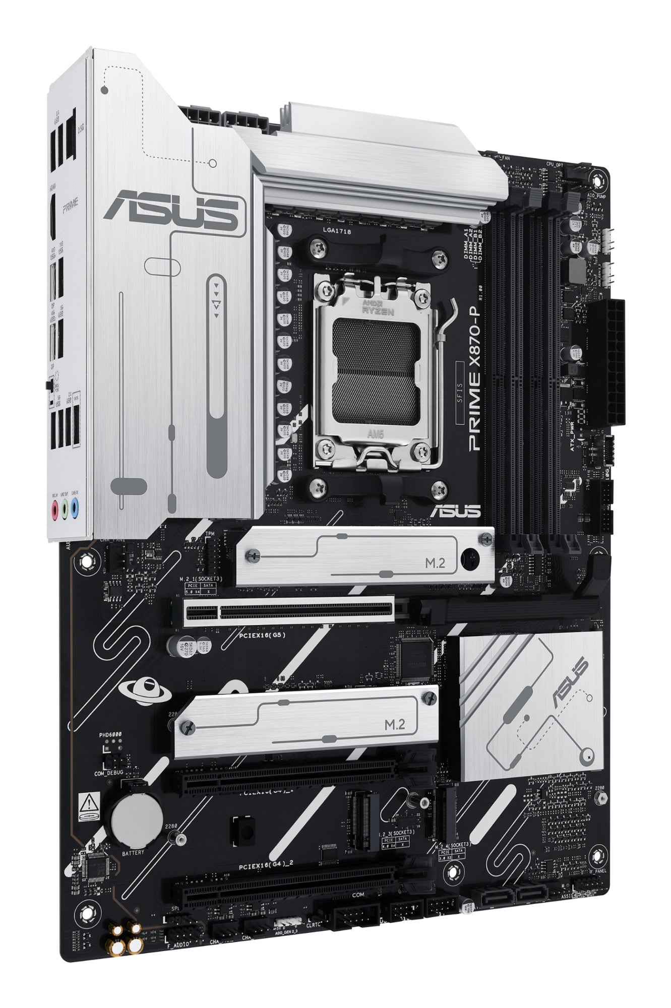 ASUS PRIME X870-P AMD X870 Socket AM5 ATX Motherboard