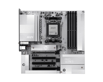 MSI AM5 PRO B850M-A WIFI PZ M-ATX AMD B850 Socket AM5 micro ATX Motherboard