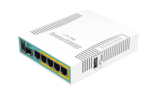 Mikrotik hEX PoE wired router White Networking