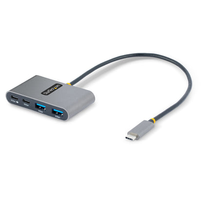 StarTech.com 4-Port USB-C Hub with 100W Power Delivery Pass-Through - 2x USB-A + 2x