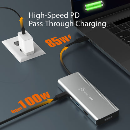 j5create JCD401 USB4™ Multi-Port USB-C Docking Station