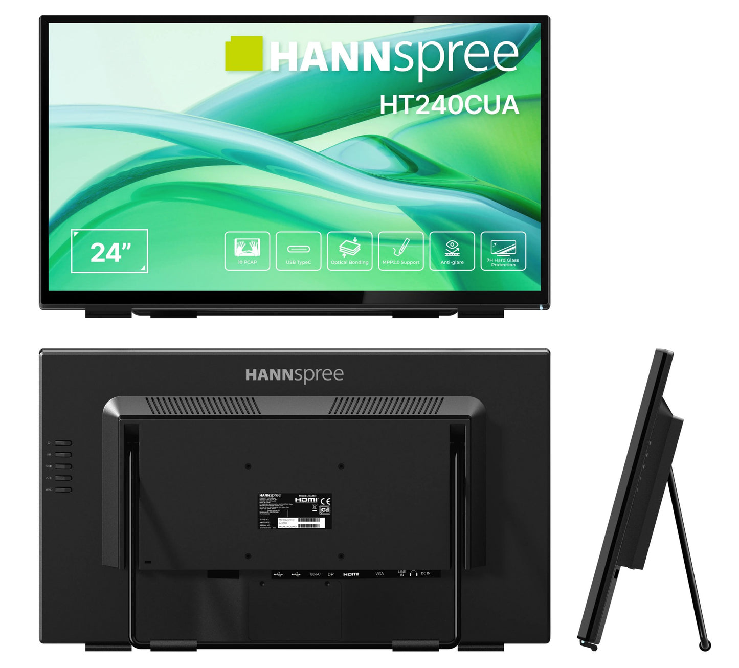 Hannspree HT240CUA 23.8" Full HD VA 100Hz Touch Monitor