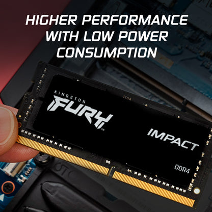 Kingston Technology FURY 64GB DDR4 3200MT/s CL20 SO-DIMM Laptop RAM