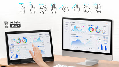 Hannspree HT165HPB 15.6" Full HD IPS Touch Monitor