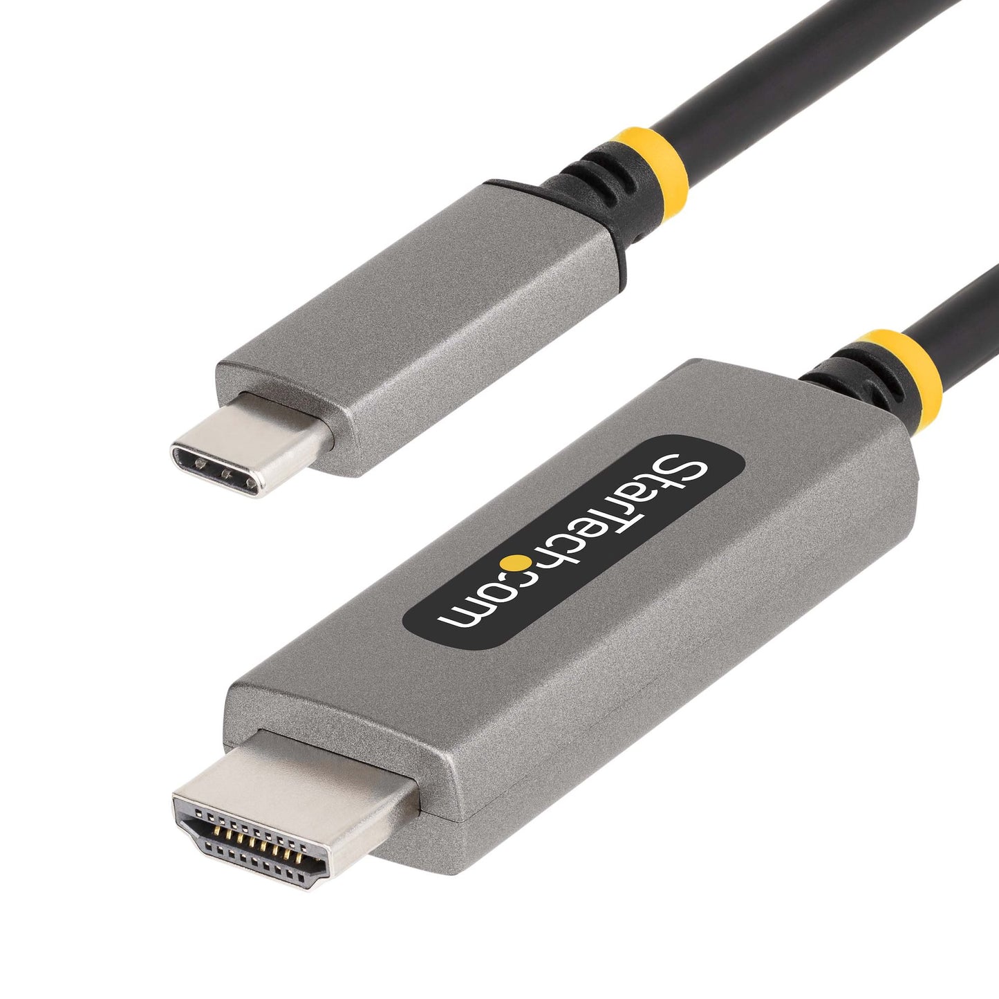 StarTech.com 3.3ft (1m) USB-C to HDMI Adapter Cable, 8K 60Hz, 4K 144Hz, HDR10, USB