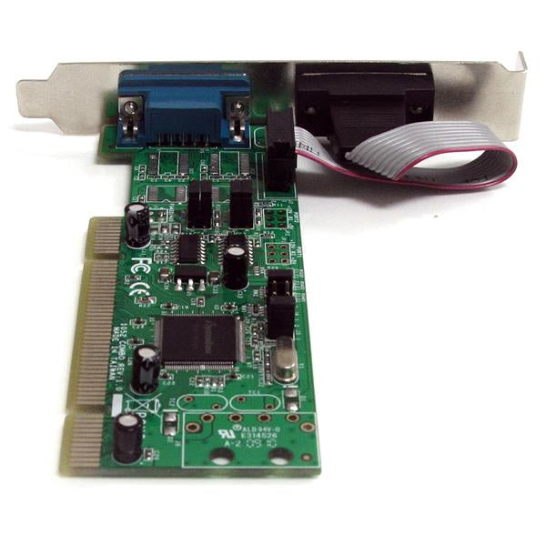 StarTech.com 2 Port PCI RS422/485 Serial Adapter Card with 161050 UART - TAA Hub