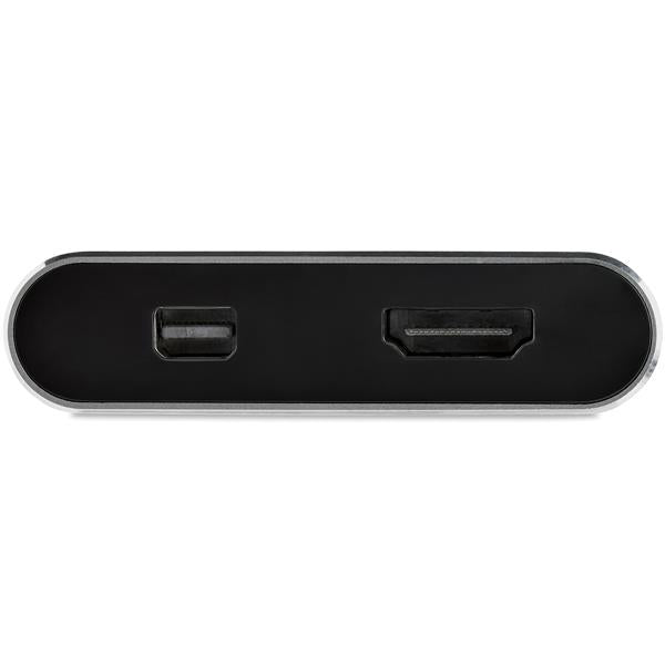 StarTech.com USB C Multiport Video Adapter - 4K 60Hz USB-C to HDMI 2.0 or Mini Hub