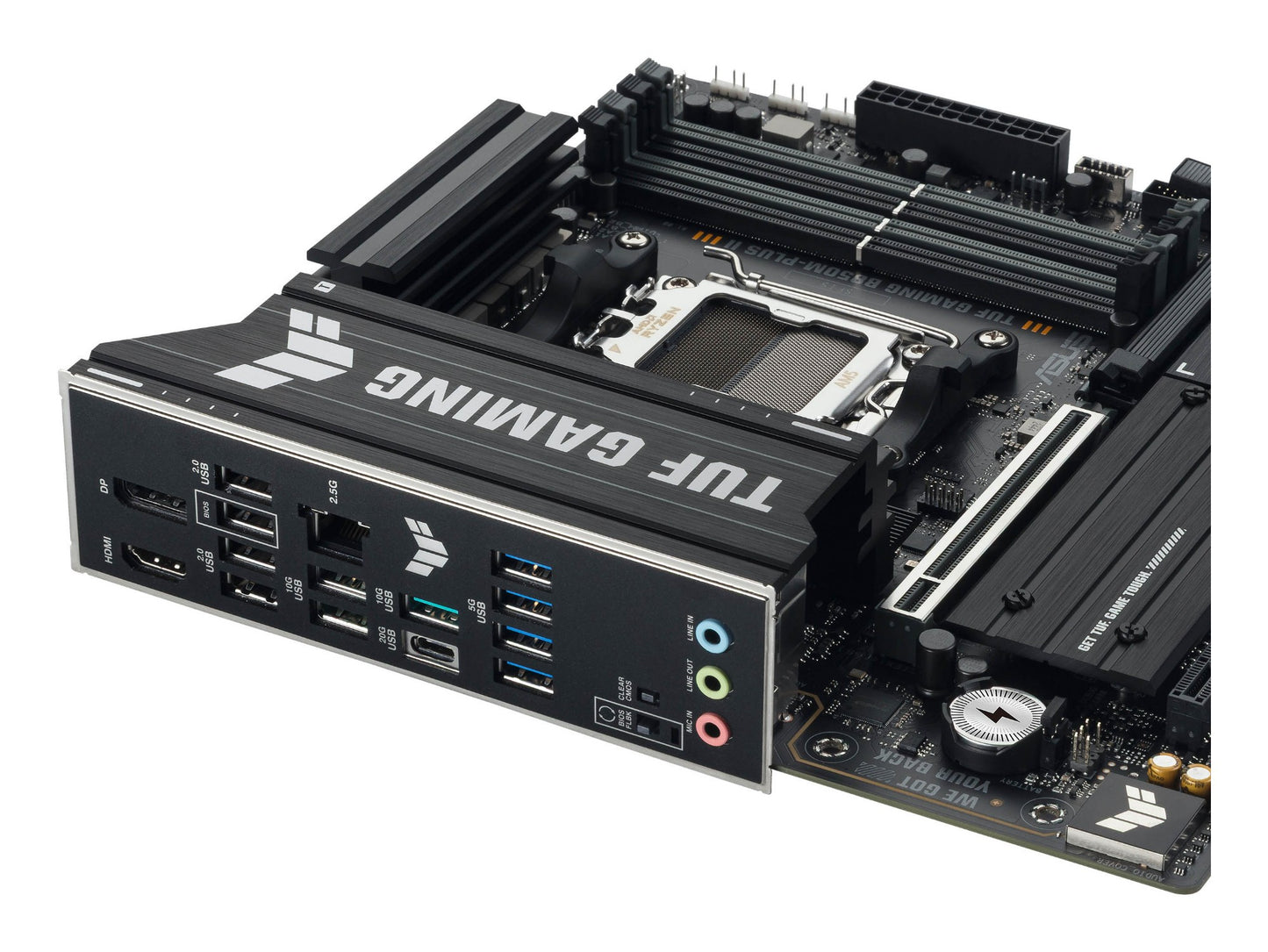 ASUS TUF GAMING B850M-PLUS II AMD B850 Socket AM5 micro ATX Motherboard