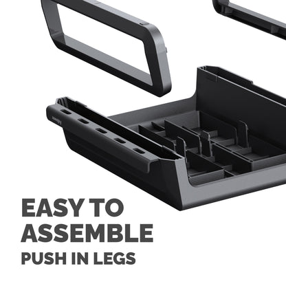 Fellowes Computer Monitor Stand with 3 Height Adjustments - Breyta Monitor Riser Mount