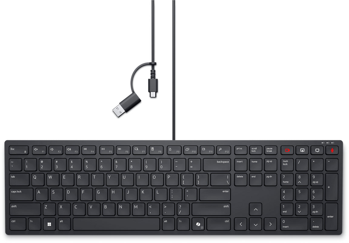 DELL Pro Collaboration KB525C Wired Keyboard UK