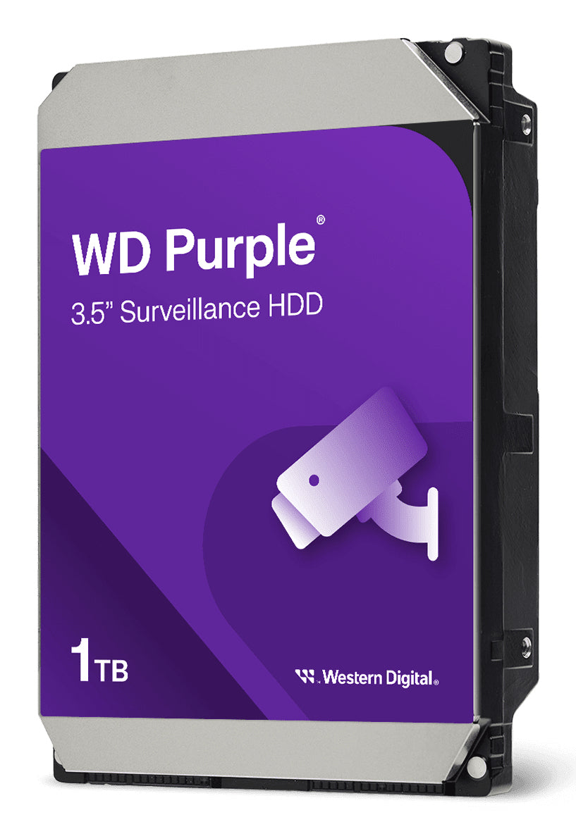 Western Digital Purple 1TB 3.5" SATA 5400 RPM Surveillance HDD