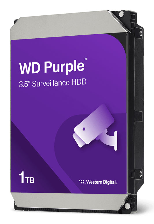 Western Digital Purple 1TB 3.5" SATA 5400 RPM Surveillance HDD