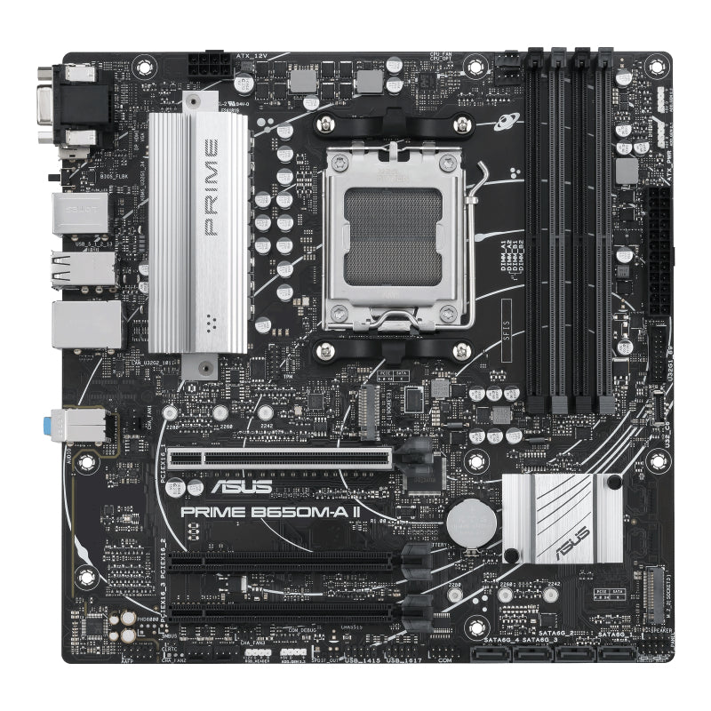 ASUS PRIME B650M-A II-CSM AMD B650 Socket AM5 micro ATX Motherboard