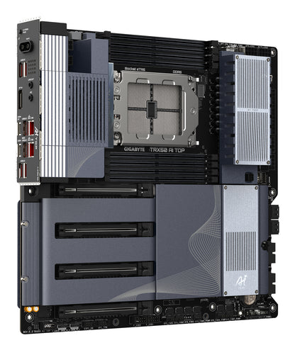 Gigabyte TRX50 AI TOP-2B Motherboard - AMD Ryzen Threadripper PRO 7000 CPUs, 16+8+4