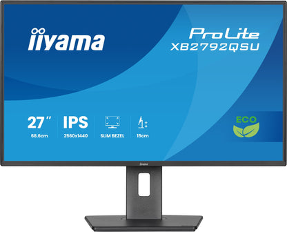 iiyama ProLite XB2792QSU-B1 27" QHD IPS 120Hz Monitor