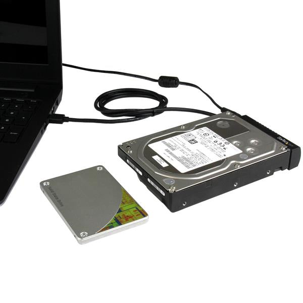 StarTech.com SATA to USB Cable, USB 10Gbps to 2.5in and 3.5in SATA I II III Hard Hub