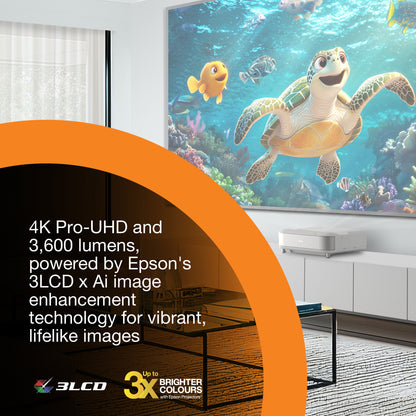 Epson Lifestudio Grand — EH-LS670W Diamond White Projector