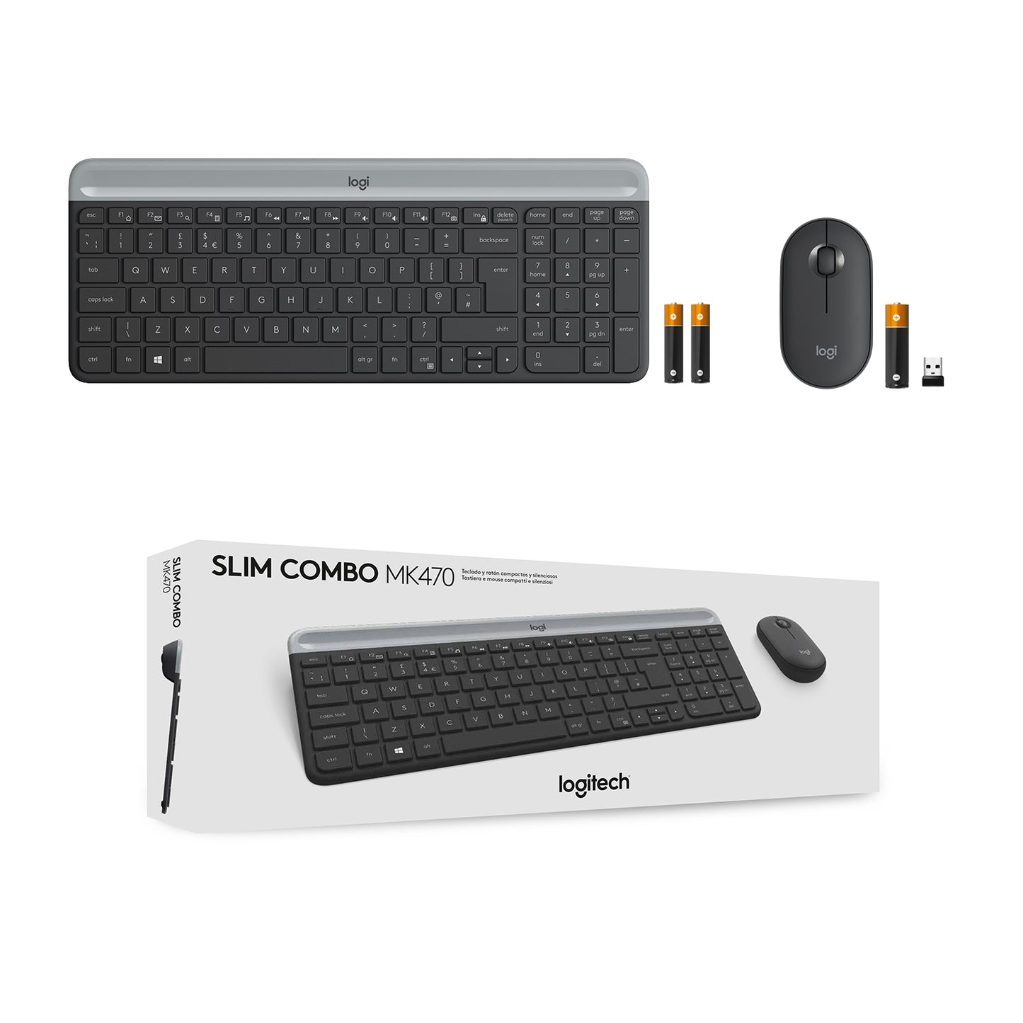 Logitech MK470 Wireless Keyboard & Mouse Combo