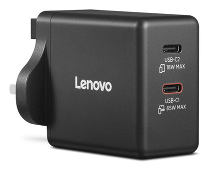 Lenovo 40AW065BUK power adapter/inverter Auto/Indoor 65 W Black Charger