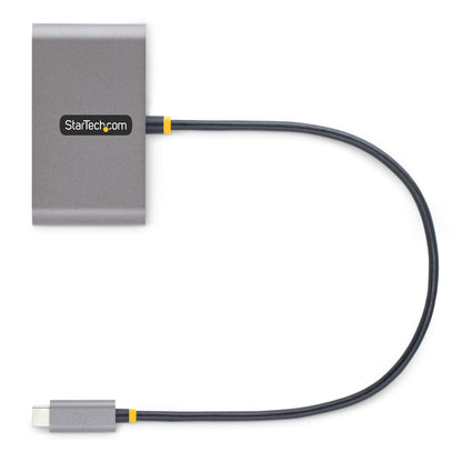 StarTech.com 4-Port USB-C Hub with 100W Power Delivery Pass-Through - 2x USB-A + 2x