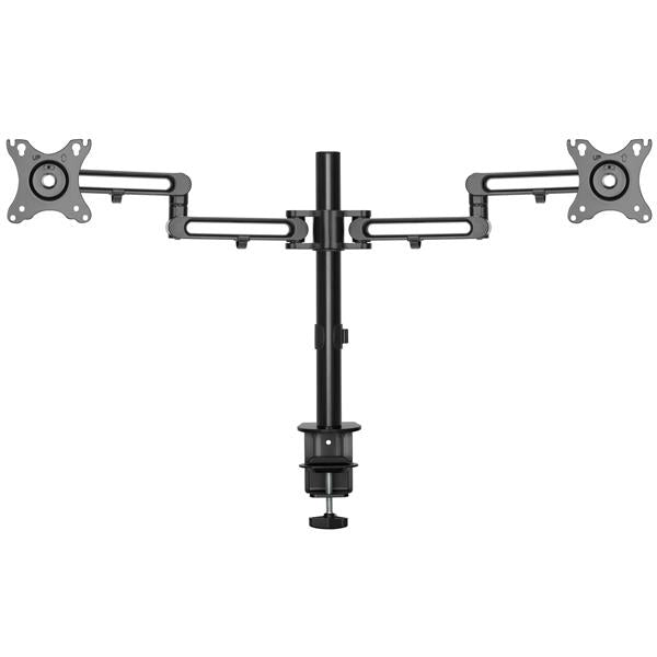 StarTech.com Desk Mount Dual Monitor Arm - Desk Clamp VESA Compatible Monitor Mount