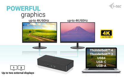 i-tec / / Professional Thunderbolt 3 Docking Station 100W