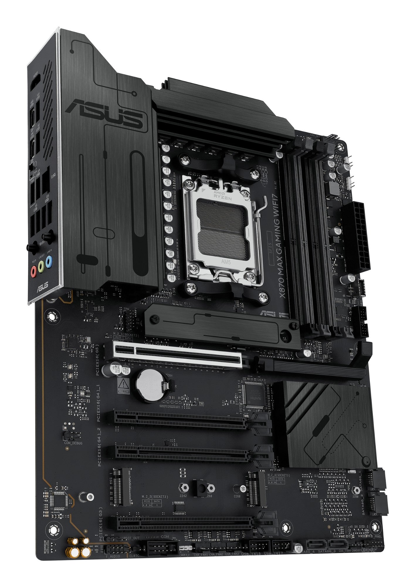 ASUS X870 MAX GAMING WIFI7 AMD X870 Socket AM5 ATX Motherboard
