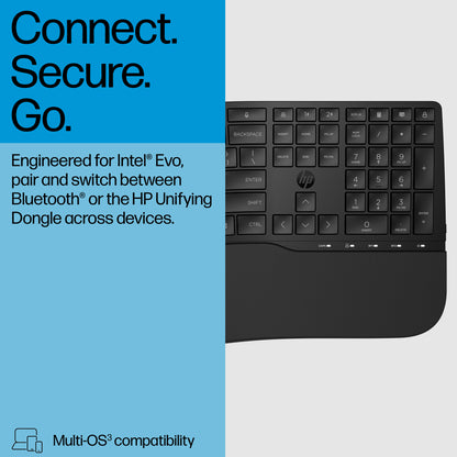 HP 685 Comfort Dual-Mode Wireless Keyboard