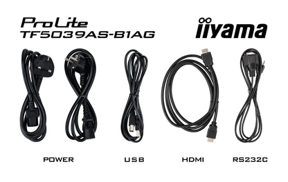 iiyama TF5039AS-B1AG 49.5" 4K UHD VA Touch Monitor