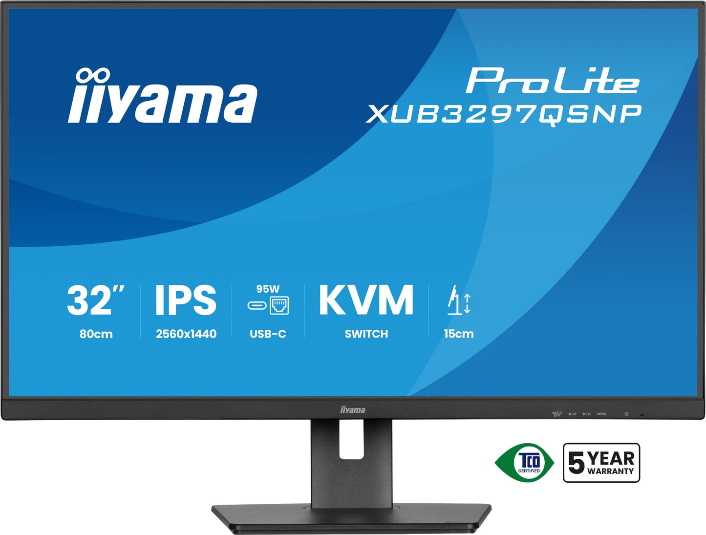 iiyama ProLite XUB3297QSNP-B1 32" QHD IPS 100Hz Monitor