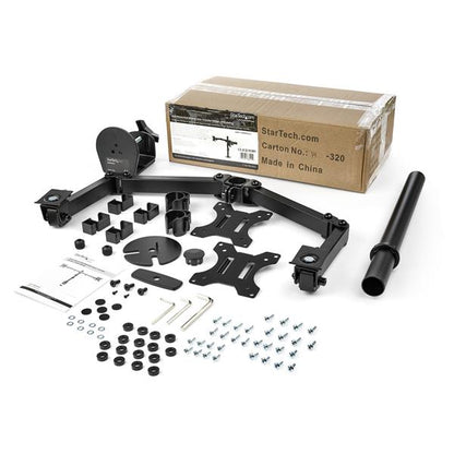 StarTech.com Desk Mount Dual Monitor Arm - Desk Clamp / Grommet VESA Monitor Mount