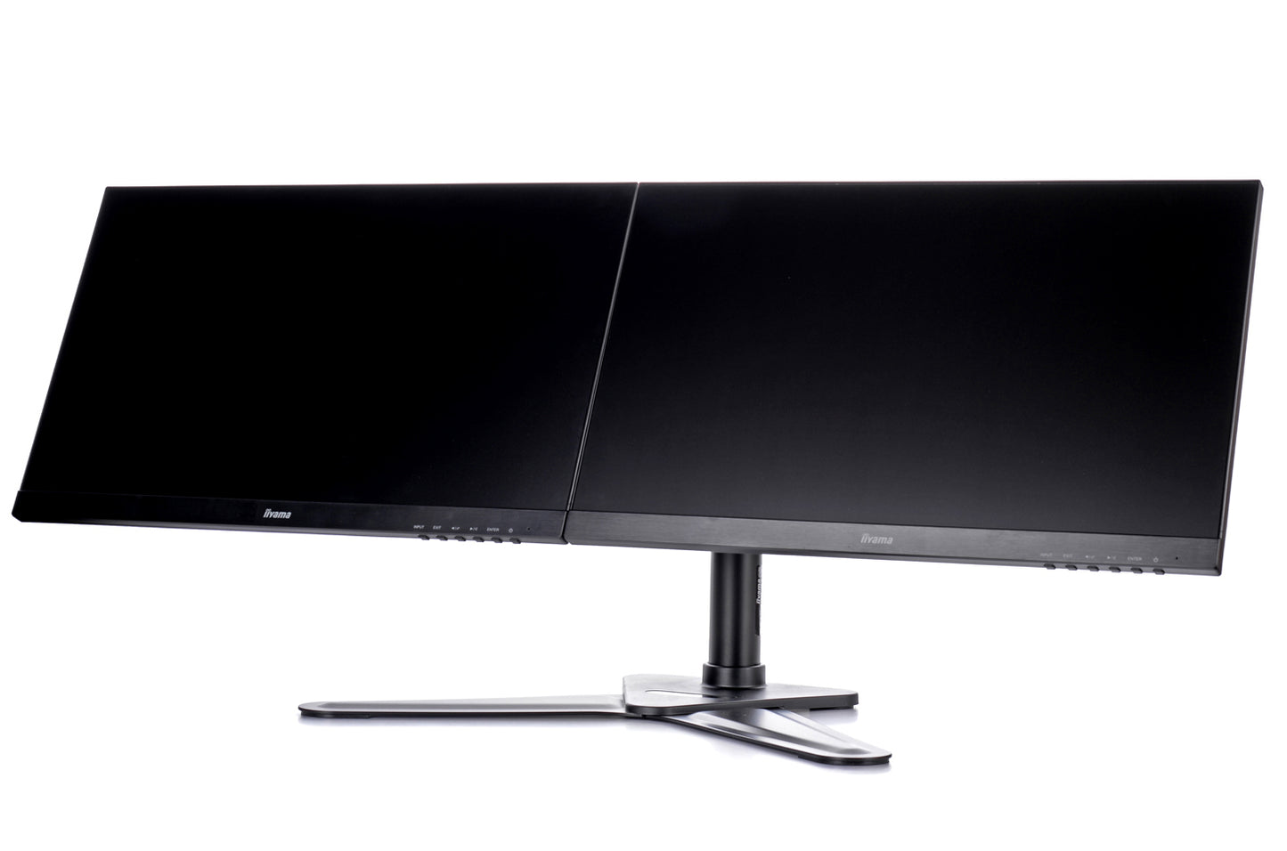 iiyama DS1002D-B1 monitor mount / stand 81.3 cm (32") Desk Black