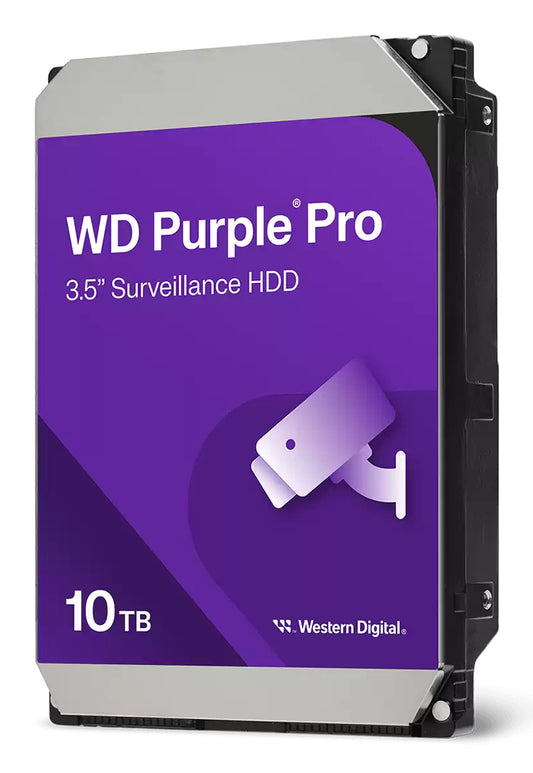 Western Digital Purple Pro 10TB 3.5" SATA 7200 RPM Surveillance HDD