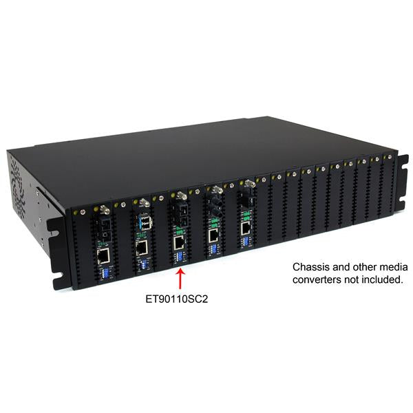 StarTech.com 10/100 Mbps Multi Mode Fiber Media Converter SC 2 km Networking