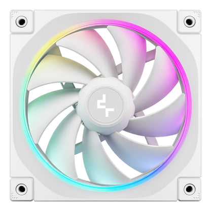 DeepCool FL12 WH-3 in 1 Computer case Fan 12 cm White 3 pc(s) Cooling