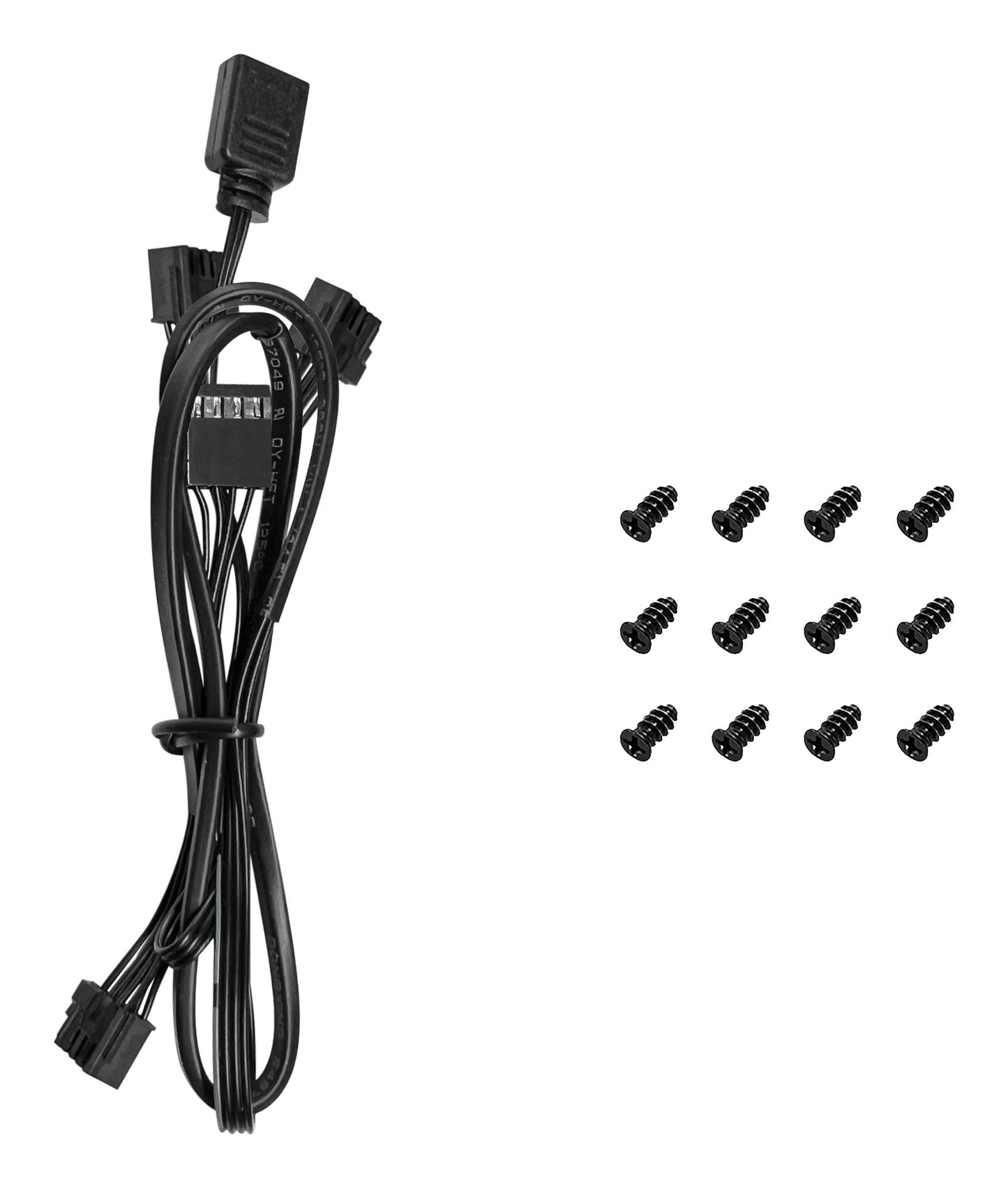 DeepCool FL12-3 in 1 Computer case Fan 12 cm Black 3 pc(s) Cooling