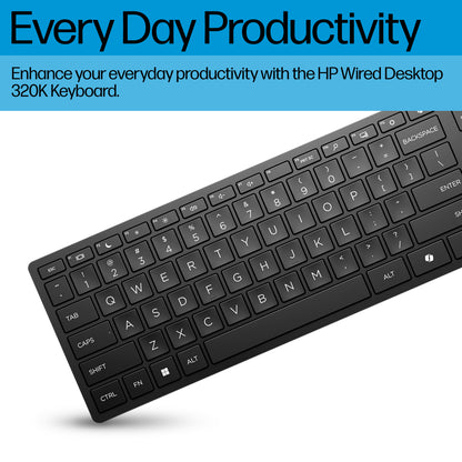 HP 320K Wired Keyboard