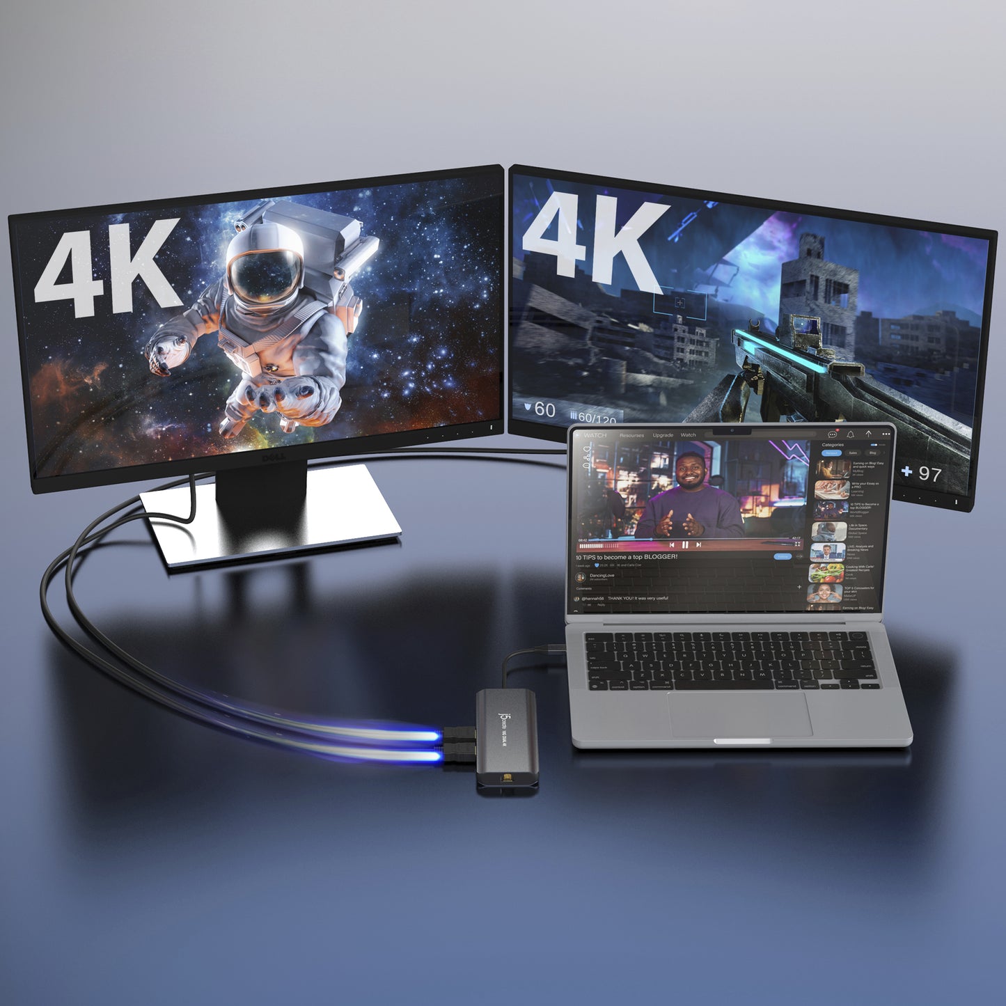 j5create JCD398 USB-C® HDMI™ Docking Station