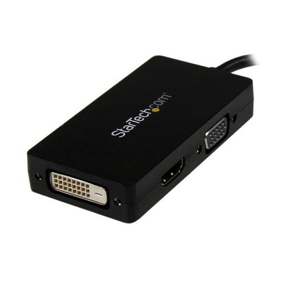 StarTech.com Travel A/V adapter: 3-in-1 DisplayPort to VGA DVI or HDMI converter Cable